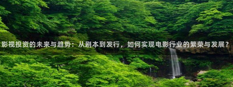 麦田影院官网：影视投资的未来与趋势：从剧本到发行，如何实现电影行业的繁荣与发展？